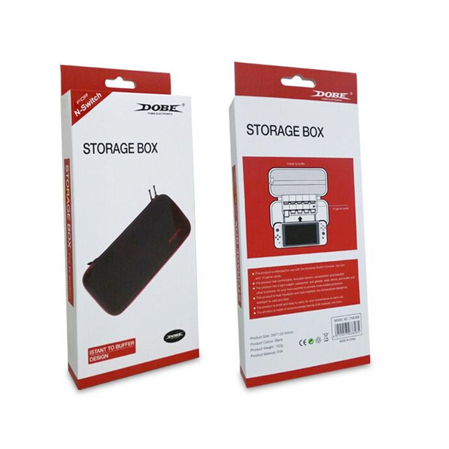 DOBE TNS-858 bæretaske Hard Travel Gaming Beskyttende opbevaringstaske til Nintendo Switch Console DOBE TNS-858 bæretaske Hard Travel Gaming Beskyttende opbevaringstaske til Nintendo Switch Console